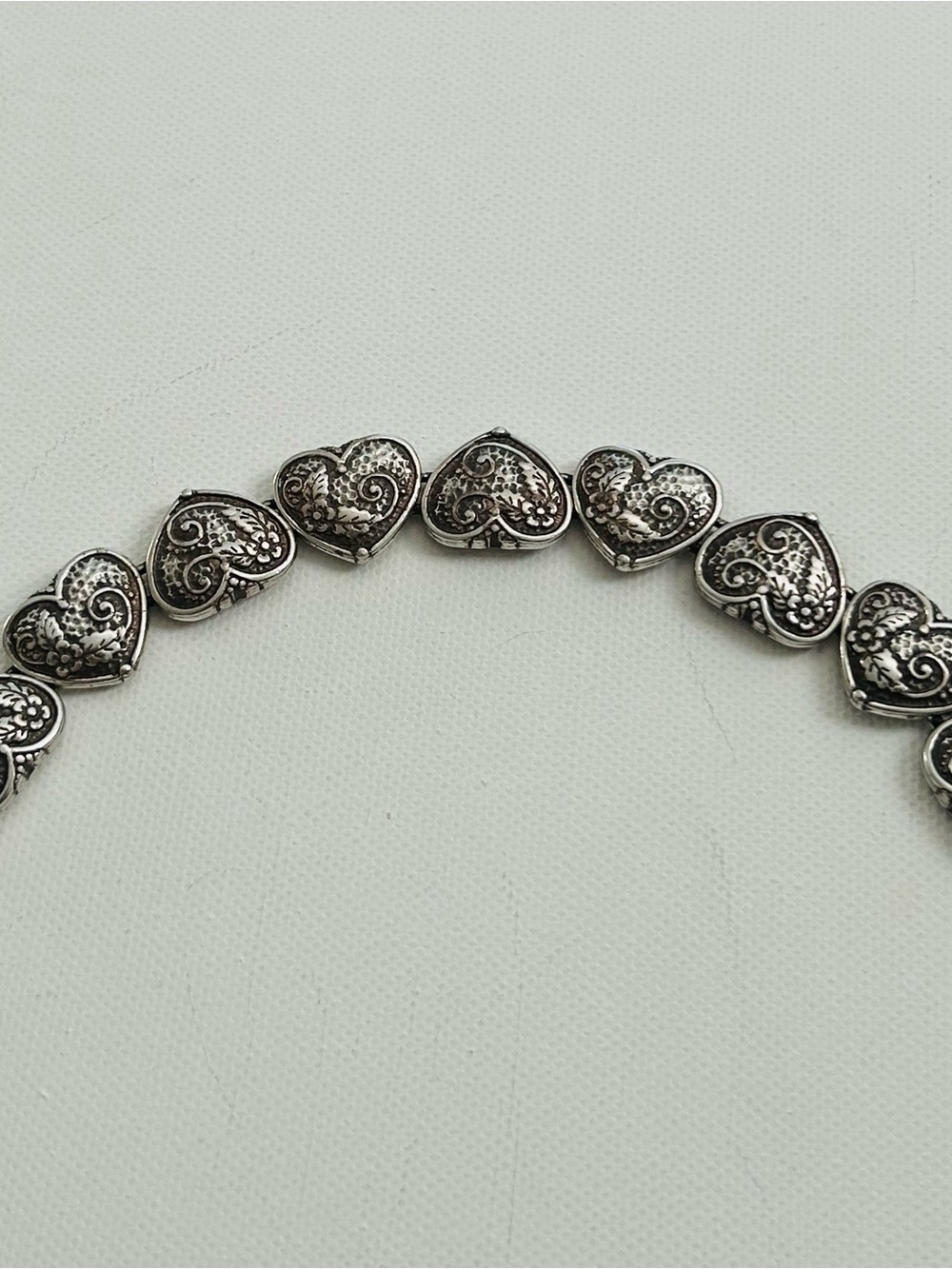 Brighton Silver Heart Link Bracelet - Picture 7 of 8
